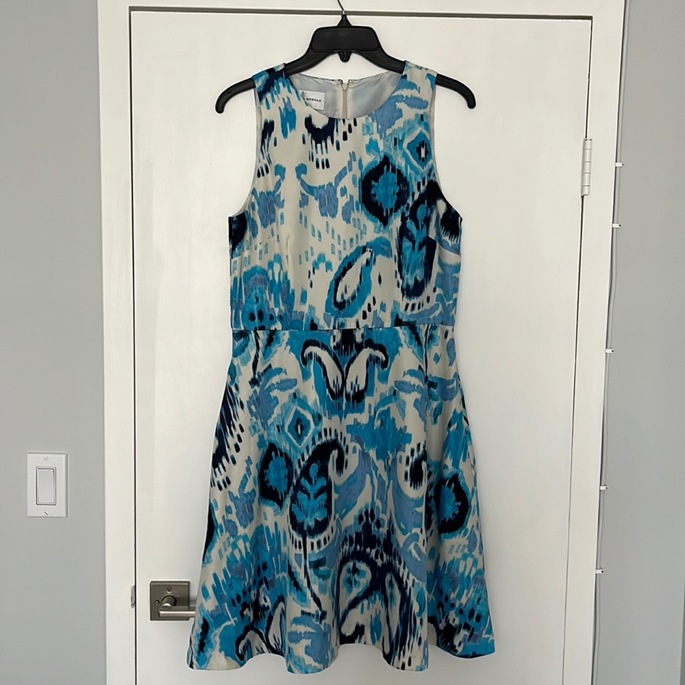 Blue Print Dress